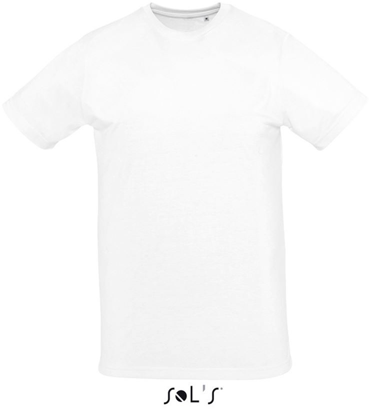 Sol's Sublima - Unisex Round Collar T-shirt For Sublimation - bílá