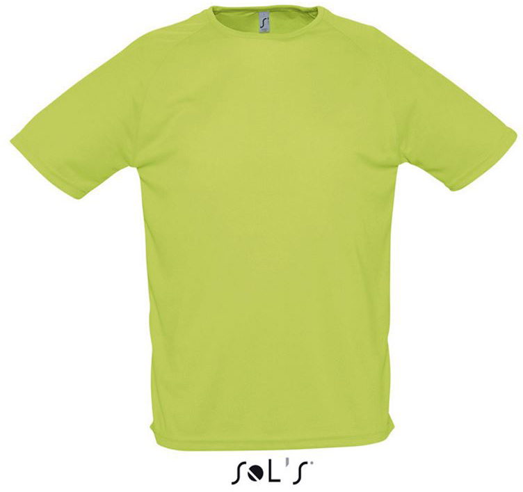 Sol's Sporty - Raglan Sleeved T-shirt - zelená
