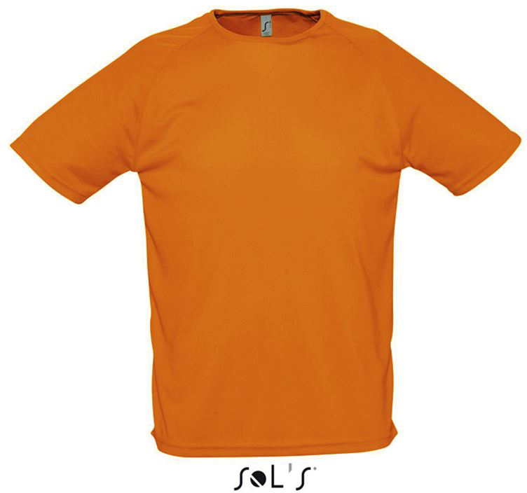 Sol's Sporty - Raglan Sleeved T-shirt - Orange