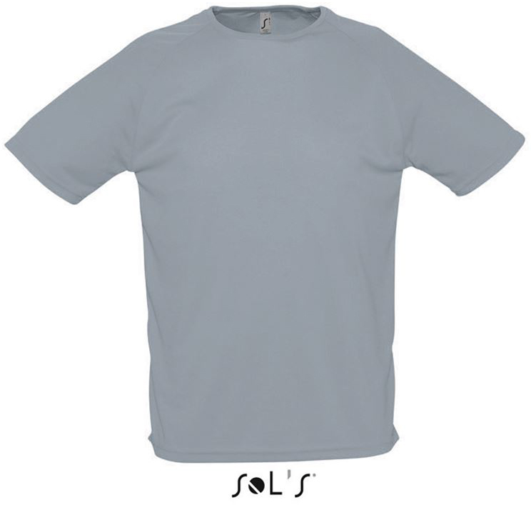 Sol's Sporty - Raglan Sleeved T-shirt - Sol's Sporty - Raglan Sleeved T-shirt - Ice Grey