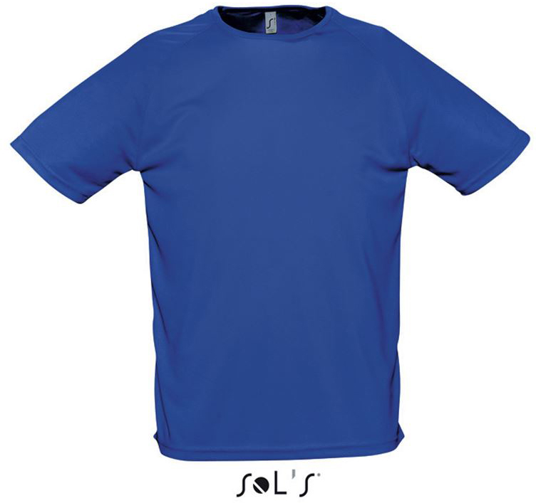 Sol's Sporty - Raglan Sleeved T-shirt - modrá