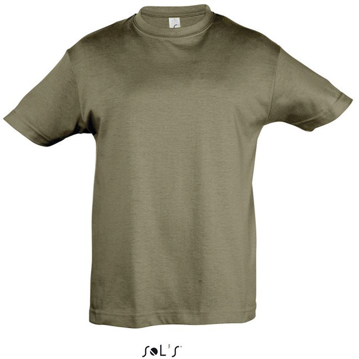 Sol's Regent Kids - Round Neck T-shirt - Sol's Regent Kids - Round Neck T-shirt - Military Green