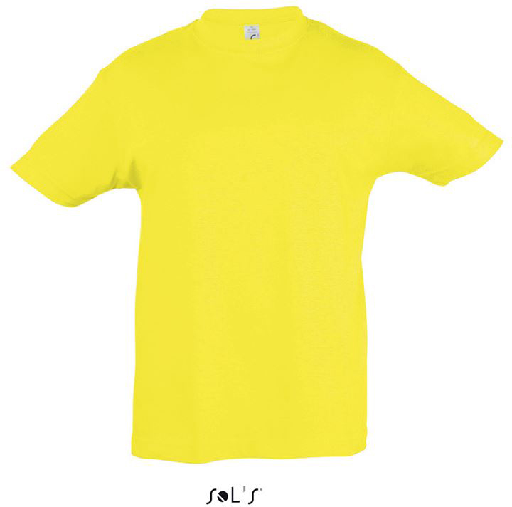Sol's Regent Kids - Round Neck T-shirt - Gelb