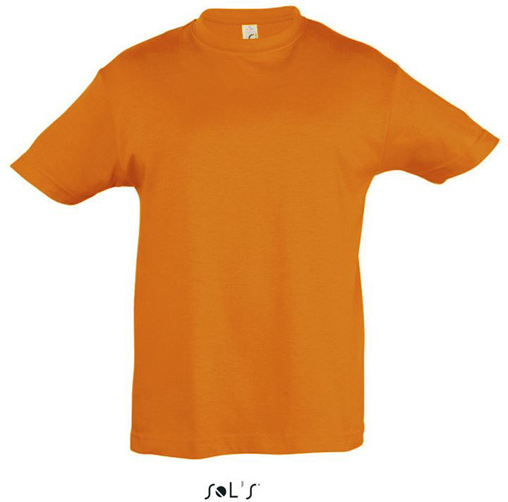 Sol's Regent Kids - Round Neck T-shirt - oranžová