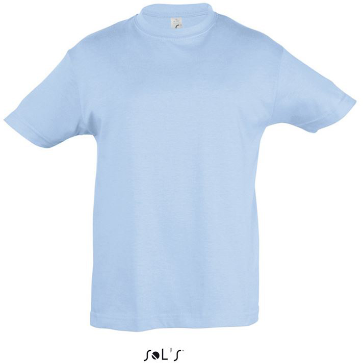 Sol's Regent Kids - Round Neck T-shirt - modrá