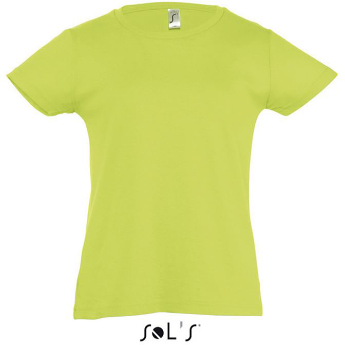 Sol's Cherry - Girls' T-shirt - zelená