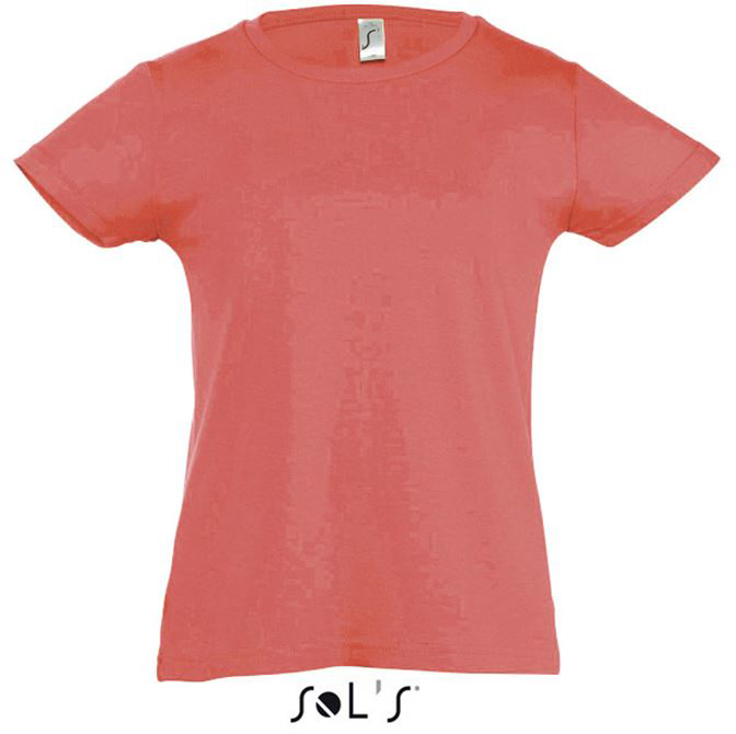 Sol's Cherry - Girls' T-shirt - červená