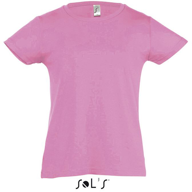 Sol's Cherry - Girls' T-shirt - růžová