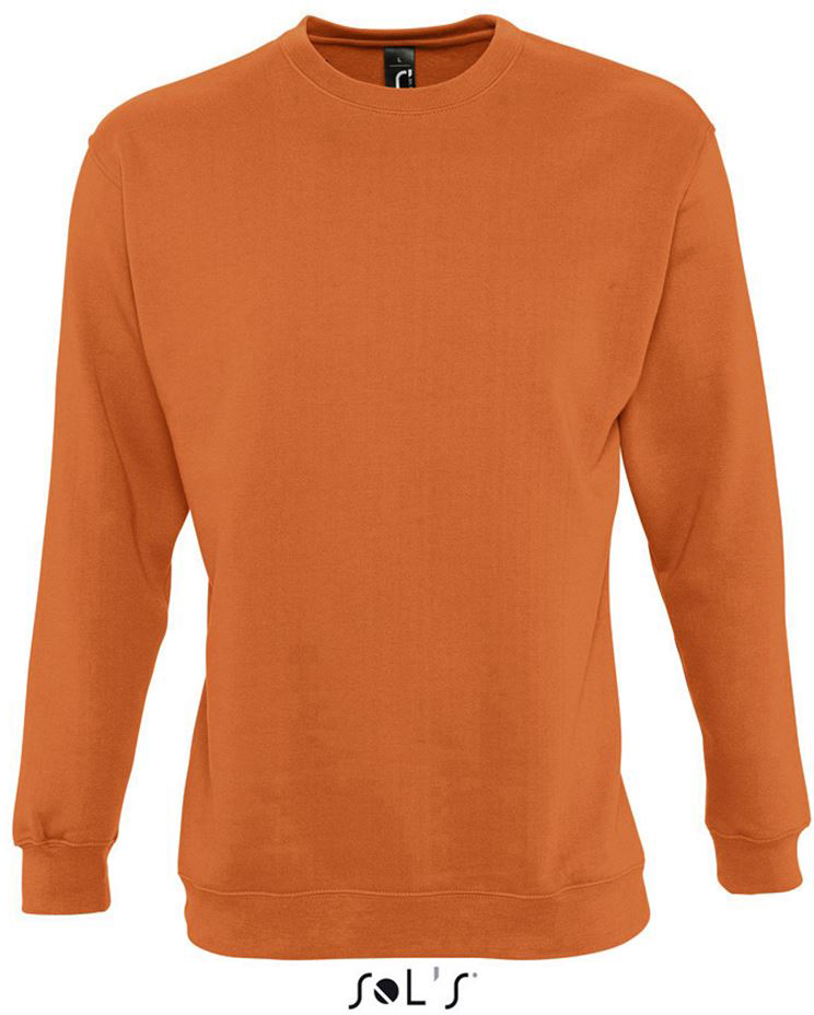 Sol's New Supreme - Unisex Sweatshirt mikina - oranžová