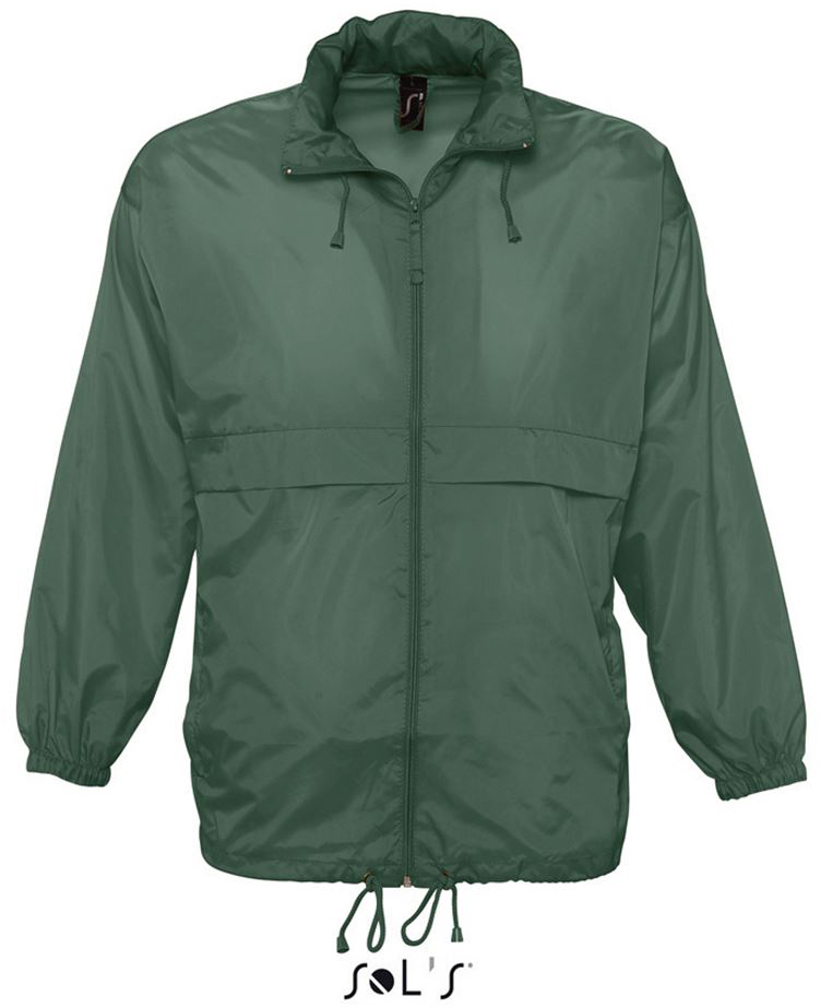 Sol's Surf - Unisex Water Repellent Windbreaker - Sol's Surf - Unisex Water Repellent Windbreaker - Military Green