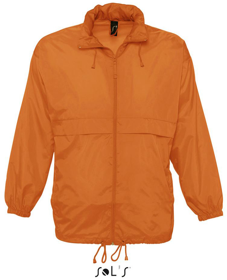 Sol's Surf - Unisex Water Repellent Windbreaker - Sol's Surf - Unisex Water Repellent Windbreaker - Orange