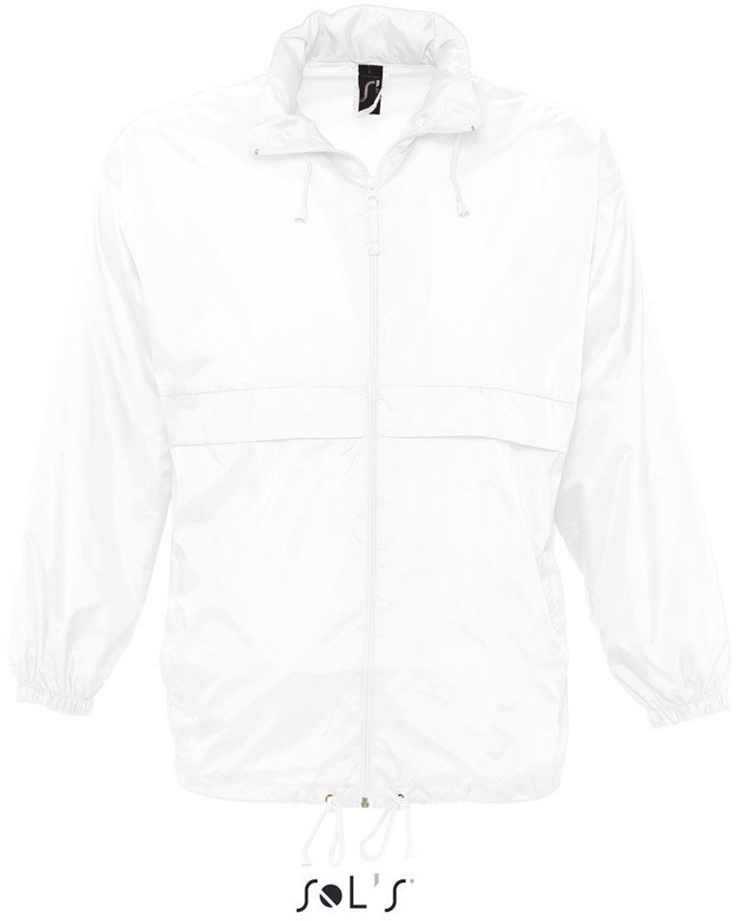 Sol's Surf - Unisex Water Repellent Windbreaker - Weiß 