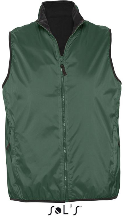 Sol's Winner - Unisex Contrasted Reversible Bodywarmer - Sol's Winner - Unisex Contrasted Reversible Bodywarmer - Military Green