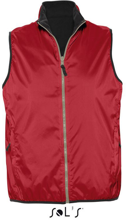 Sol's Winner - Unisex Contrasted Reversible Bodywarmer - Sol's Winner - Unisex Contrasted Reversible Bodywarmer - Red