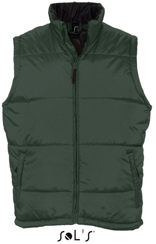 Sol's Warm - Quilted Bodywarmer - zelená