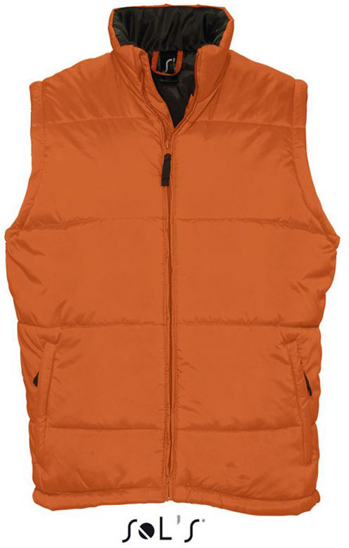 Sol's Warm - Quilted Bodywarmer - oranžová