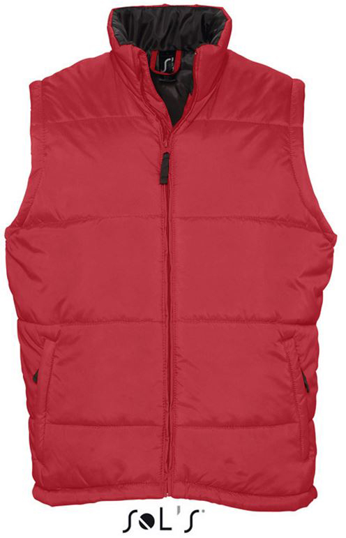 Sol's Warm - Quilted Bodywarmer - červená