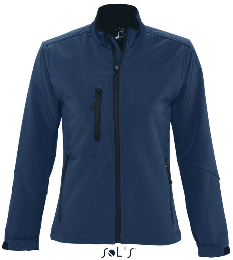 Sol's Roxy - Women's Softshell Zipped Jacket - blau