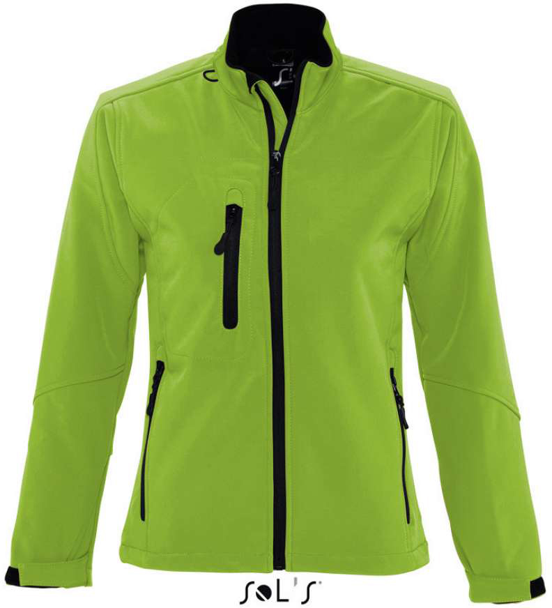 Sol's Roxy - Women's Softshell Zipped Jacket - green