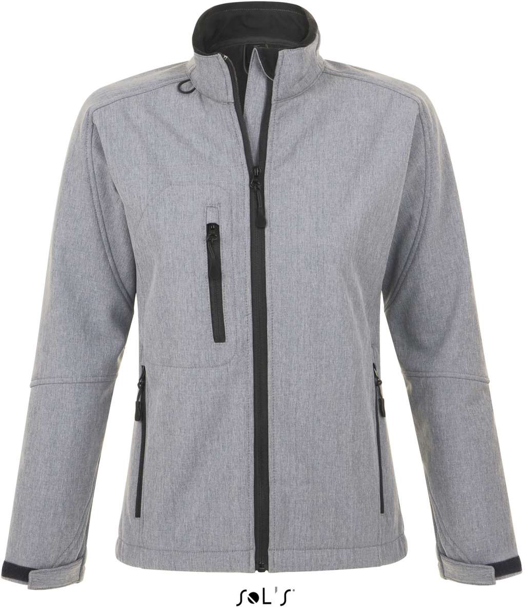 Sol's Roxy - Women's Softshell Zipped Jacket - Grau