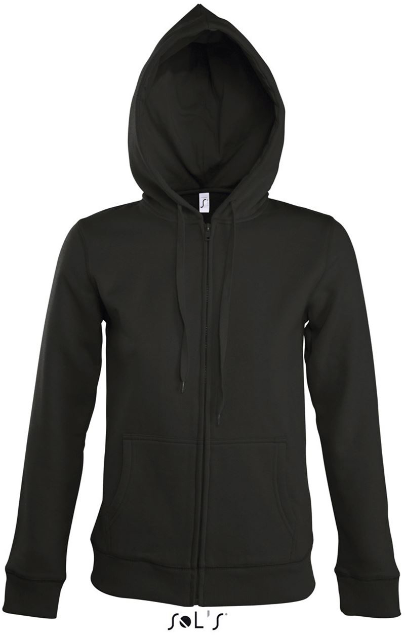 Sol's Seven Women - Jacket With Lined Hood - Sol's Seven Women - Jacket With Lined Hood - Black