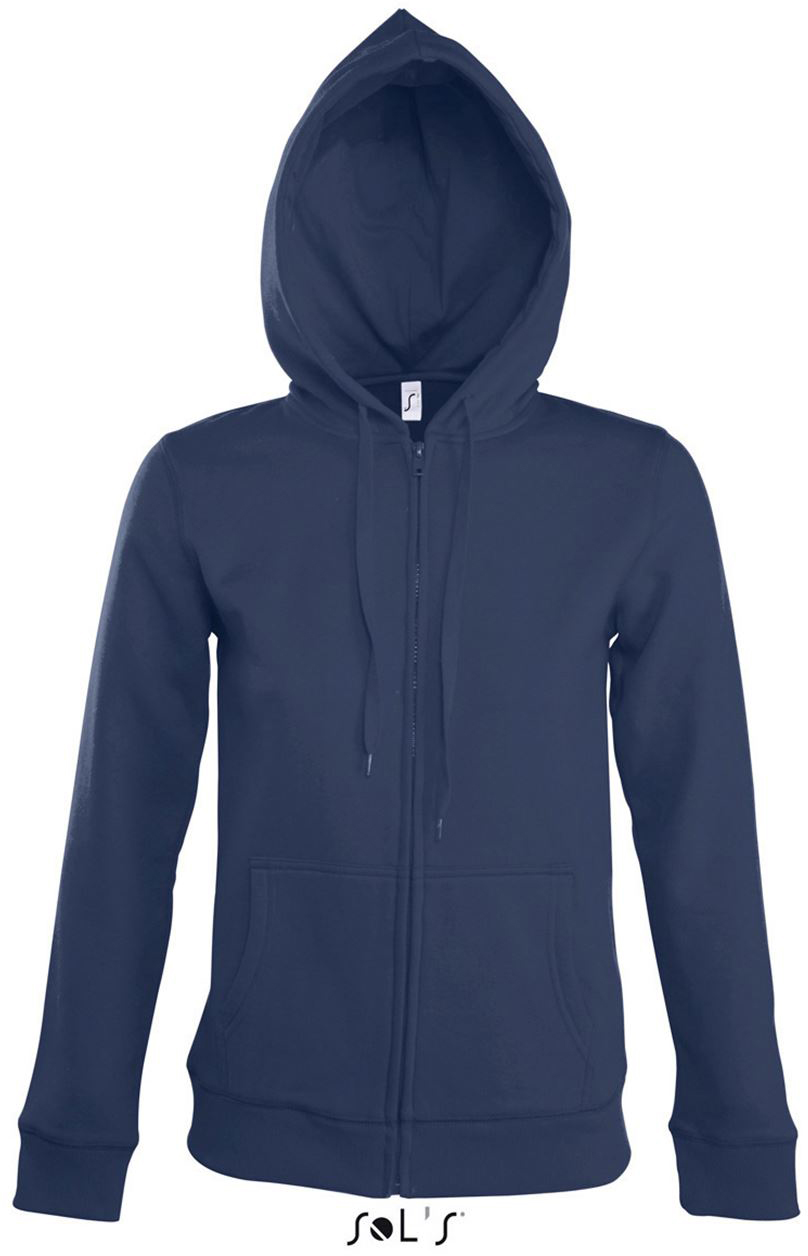 Sol's Seven Women - Jacket With Lined Hood - blue