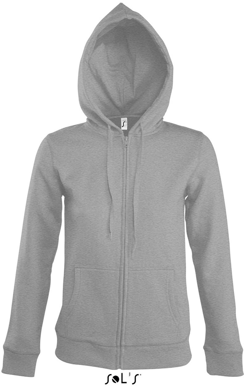 Sol's Seven Women - Jacket With Lined Hood - grey