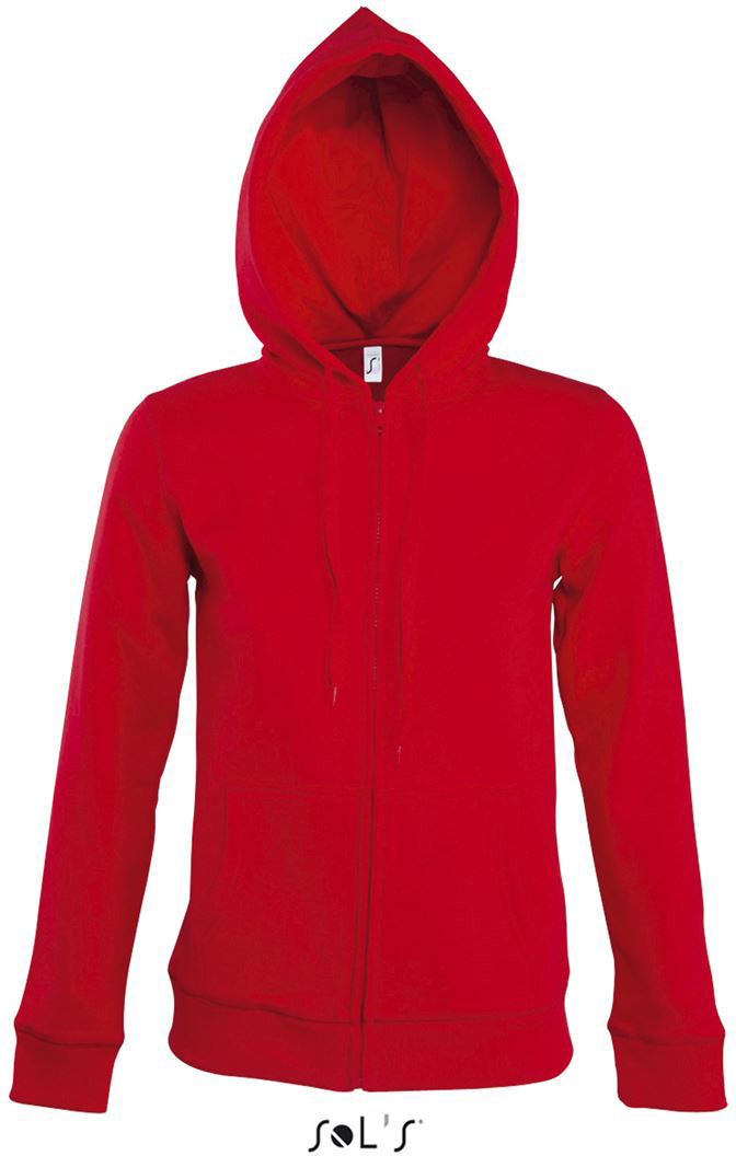 Sol's Seven Women - Jacket With Lined Hood - Sol's Seven Women - Jacket With Lined Hood - Red