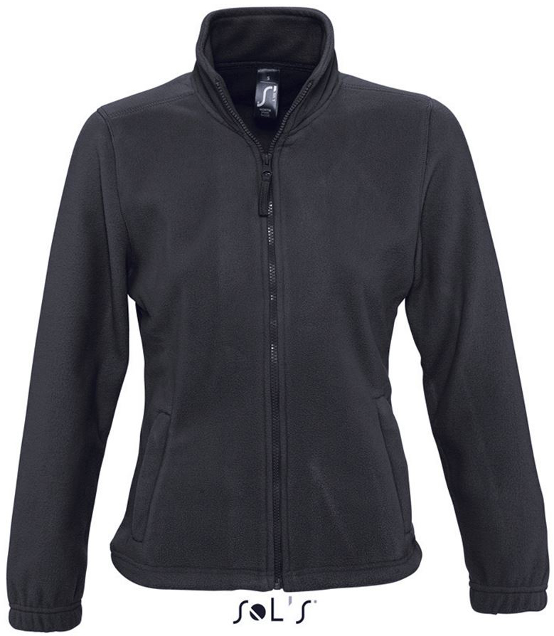 Sol's North Women - Zipped Fleece Jacket - Sol's North Women - Zipped Fleece Jacket - Charcoal