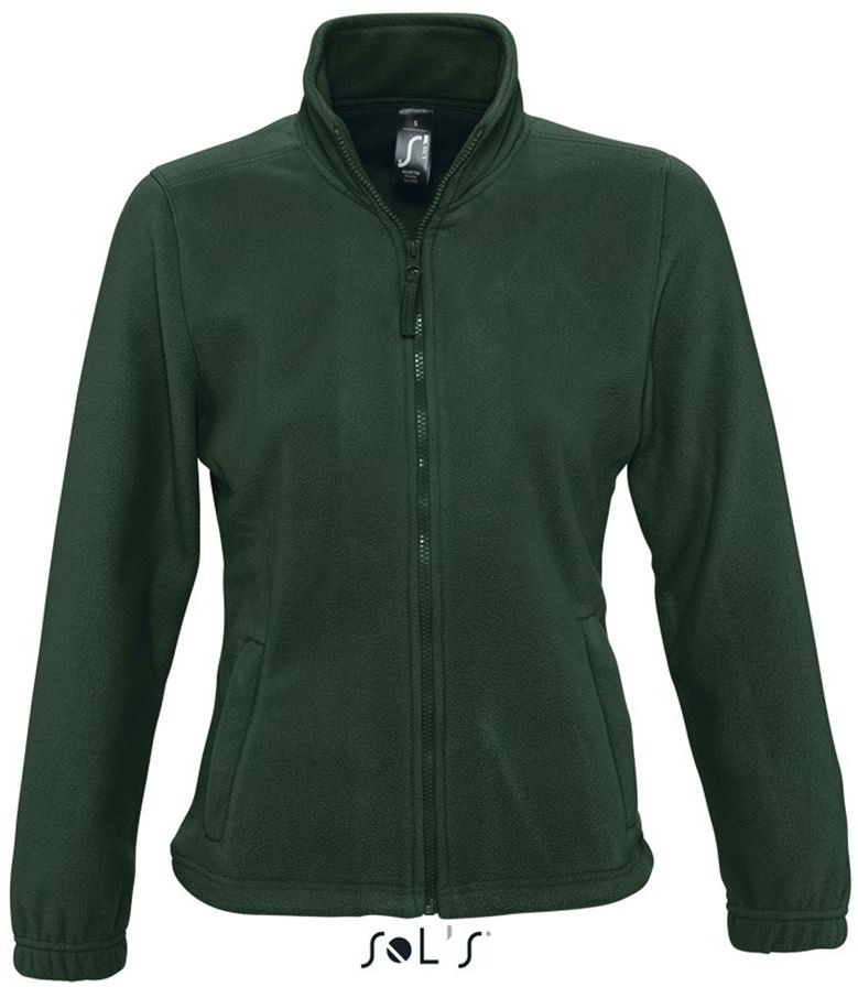 Sol's North Women - Zipped Fleece Jacket - Grün