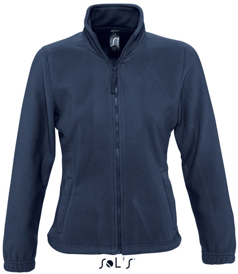 Sol's North Women - Zipped Fleece Jacket - modrá
