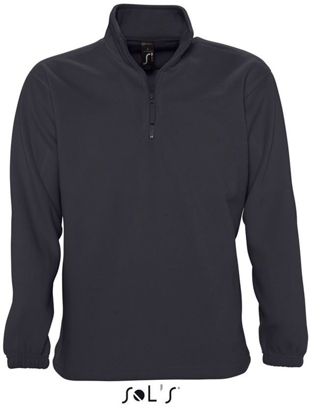 Sol's Ness - Fleece 1/4 Zip Sweatshirt - grey