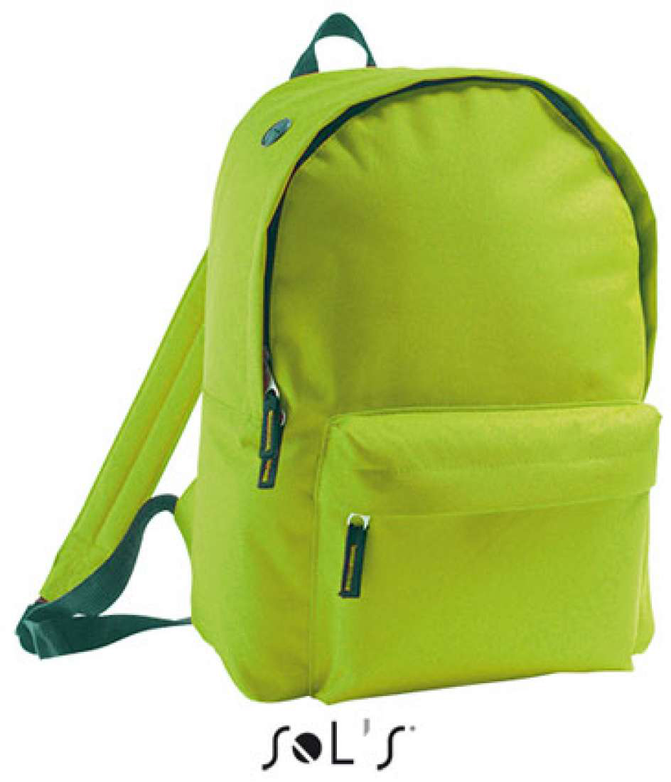 Sol's Rider - Kids' 600d Polyester Rucksack - zelená