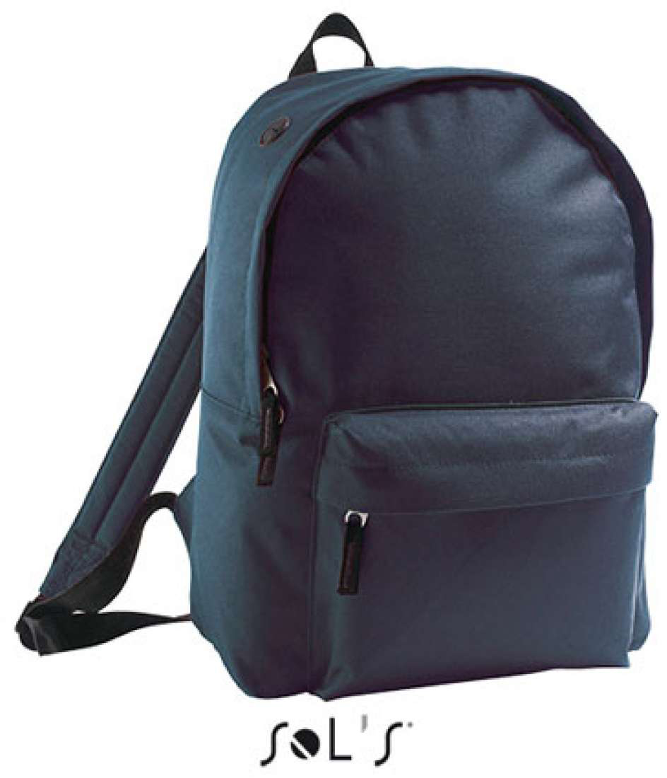 Sol's Rider - Kids' 600d Polyester Rucksack - Sol's Rider - Kids' 600d Polyester Rucksack - Navy