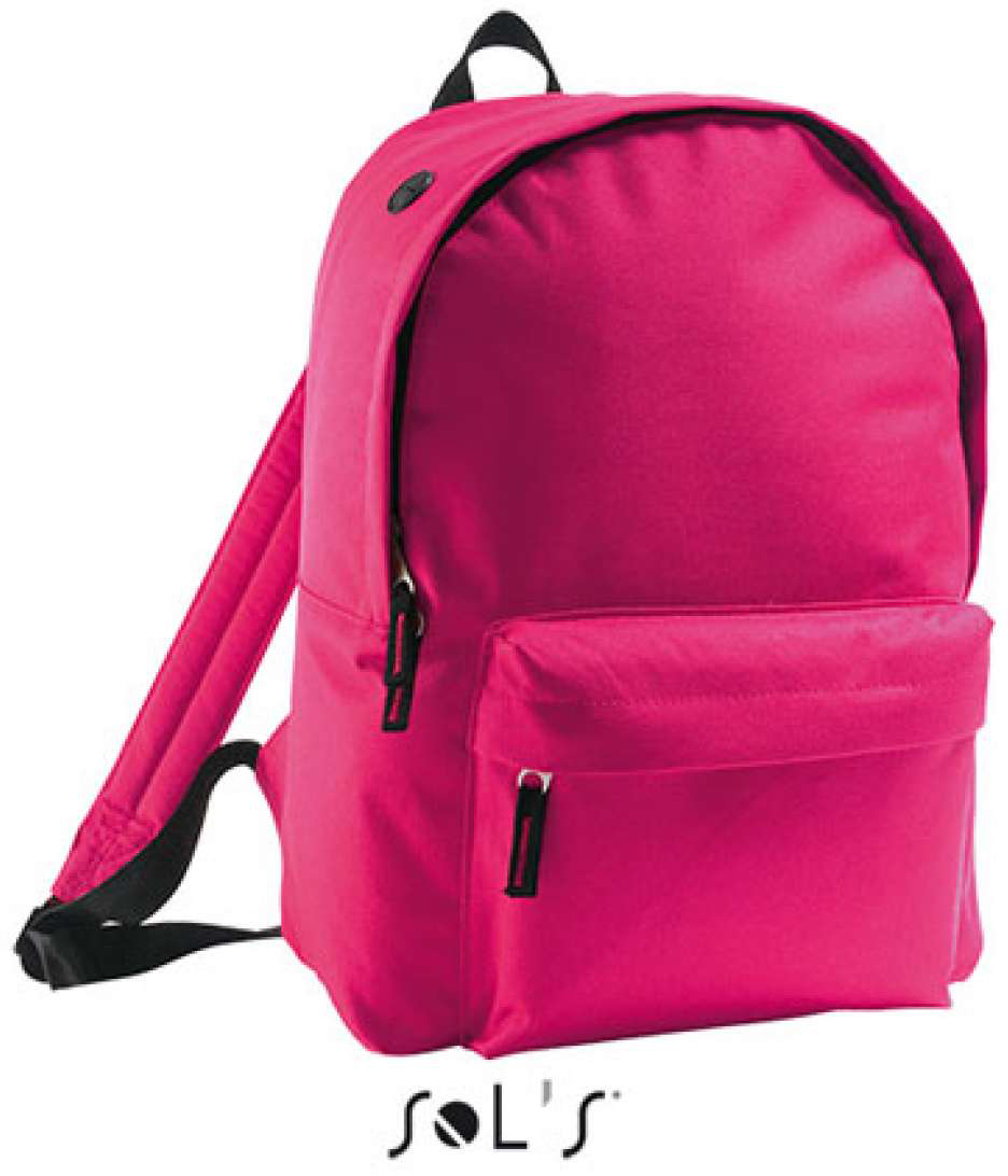 Sol's Rider - Kids' 600d Polyester Rucksack - pink