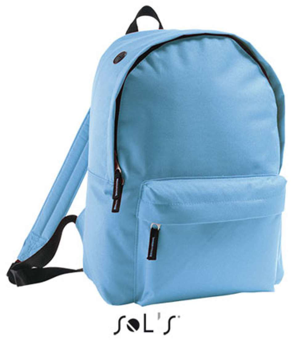 Sol's Rider - Kids' 600d Polyester Rucksack - Sol's Rider - Kids' 600d Polyester Rucksack - Light Blue