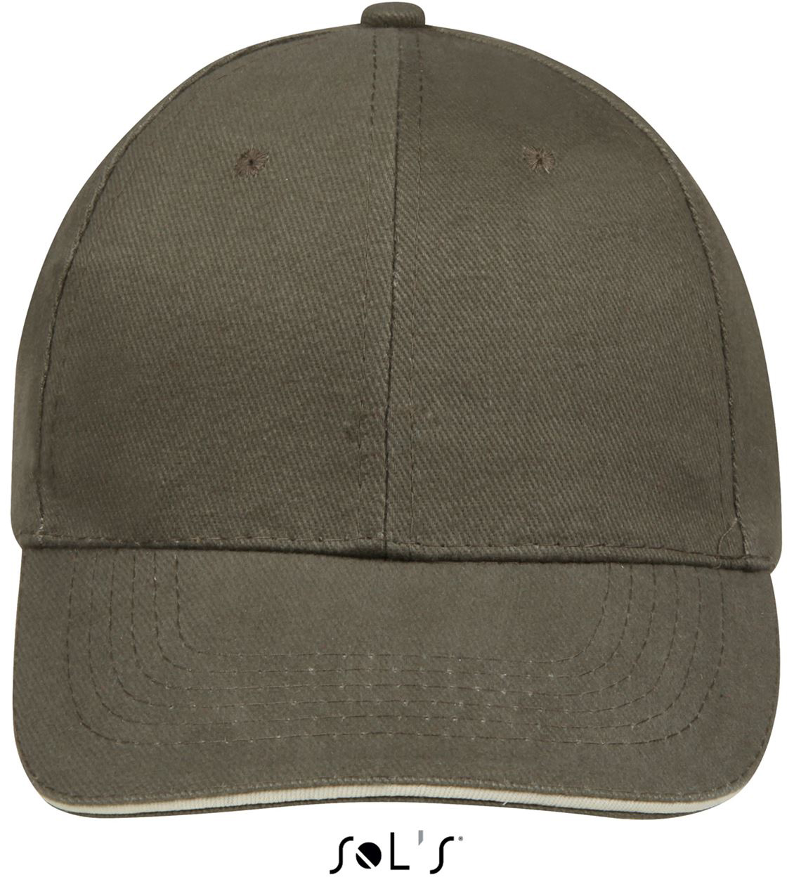 Sol's Buffalo - Six Panel Cap - green