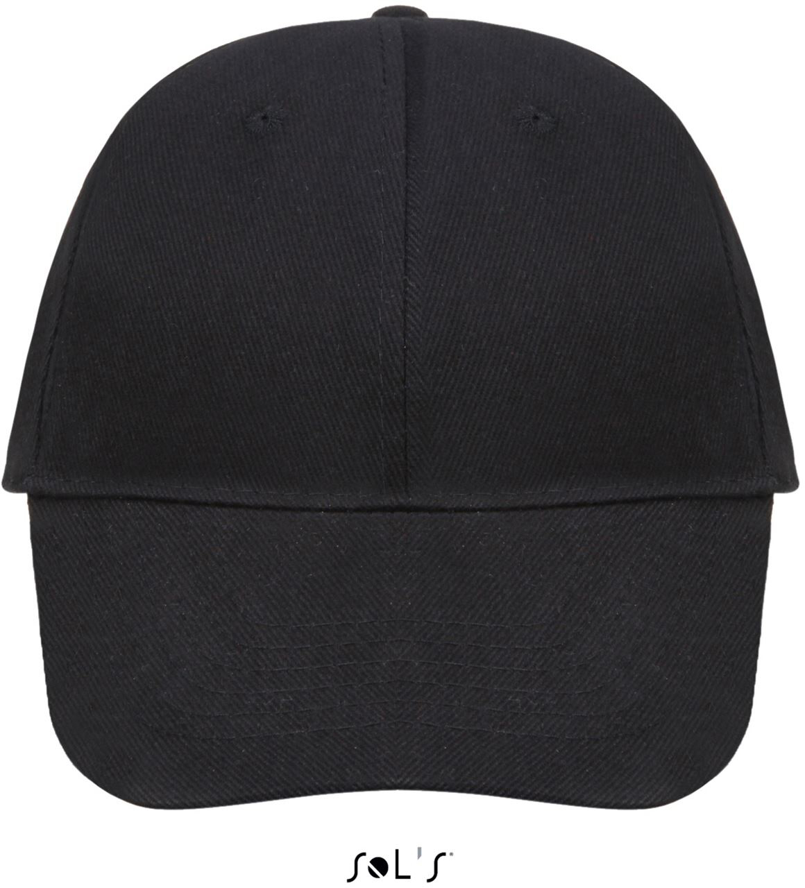 Sol's Buffalo - Six Panel Cap - čierna