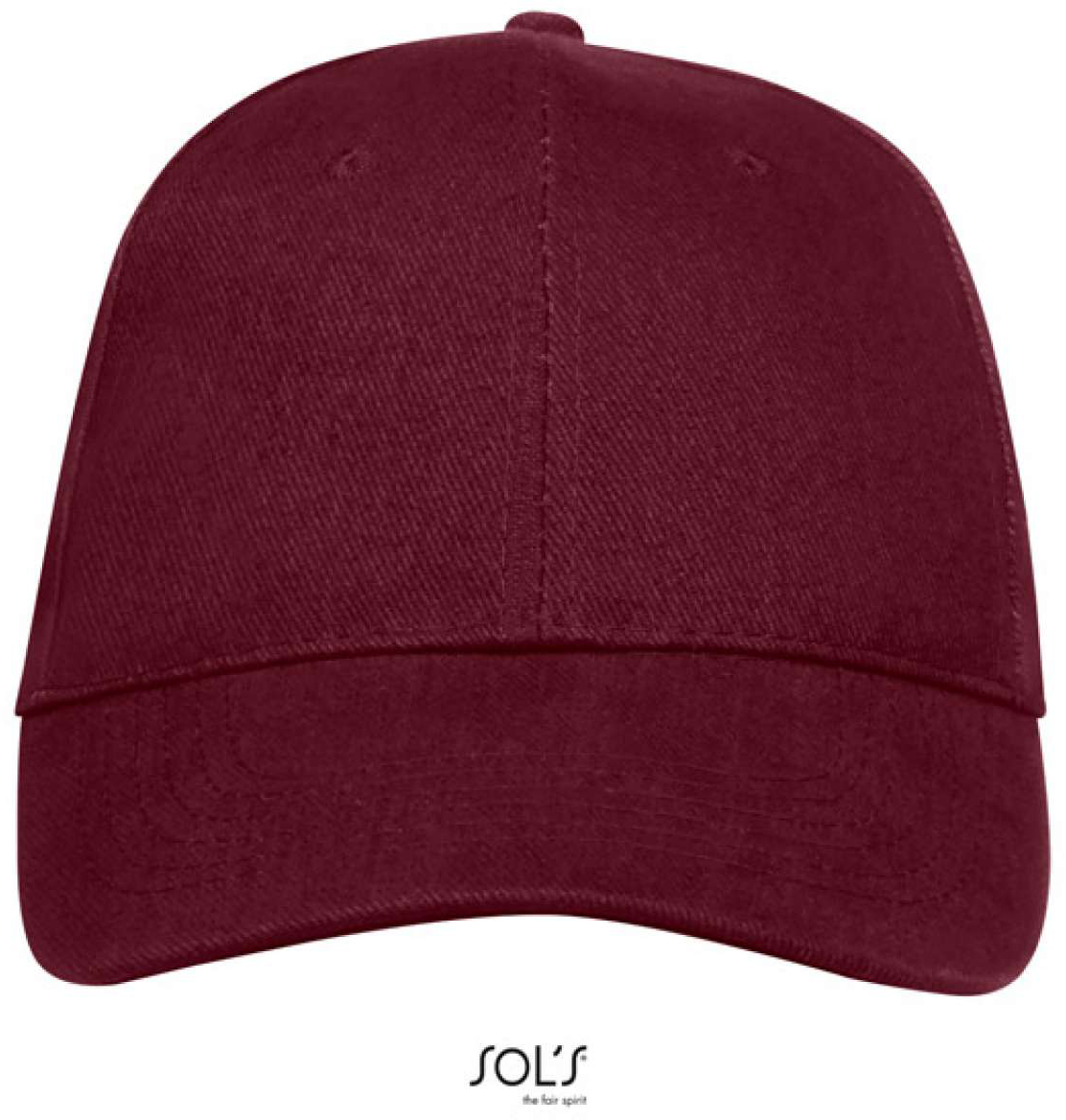 Sol's Buffalo - Six Panel Cap - červená