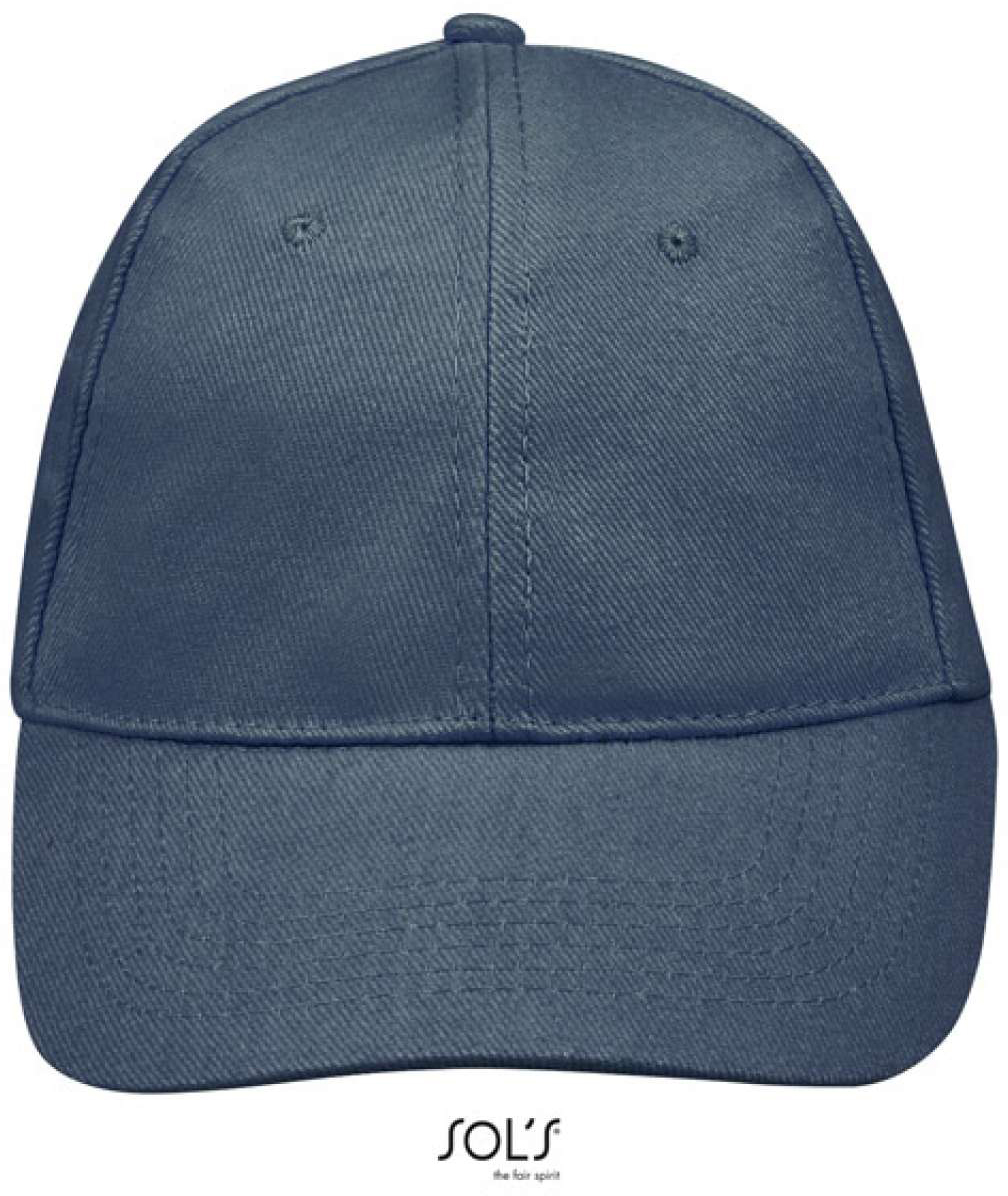 Sol's Buffalo - Six Panel Cap - modrá