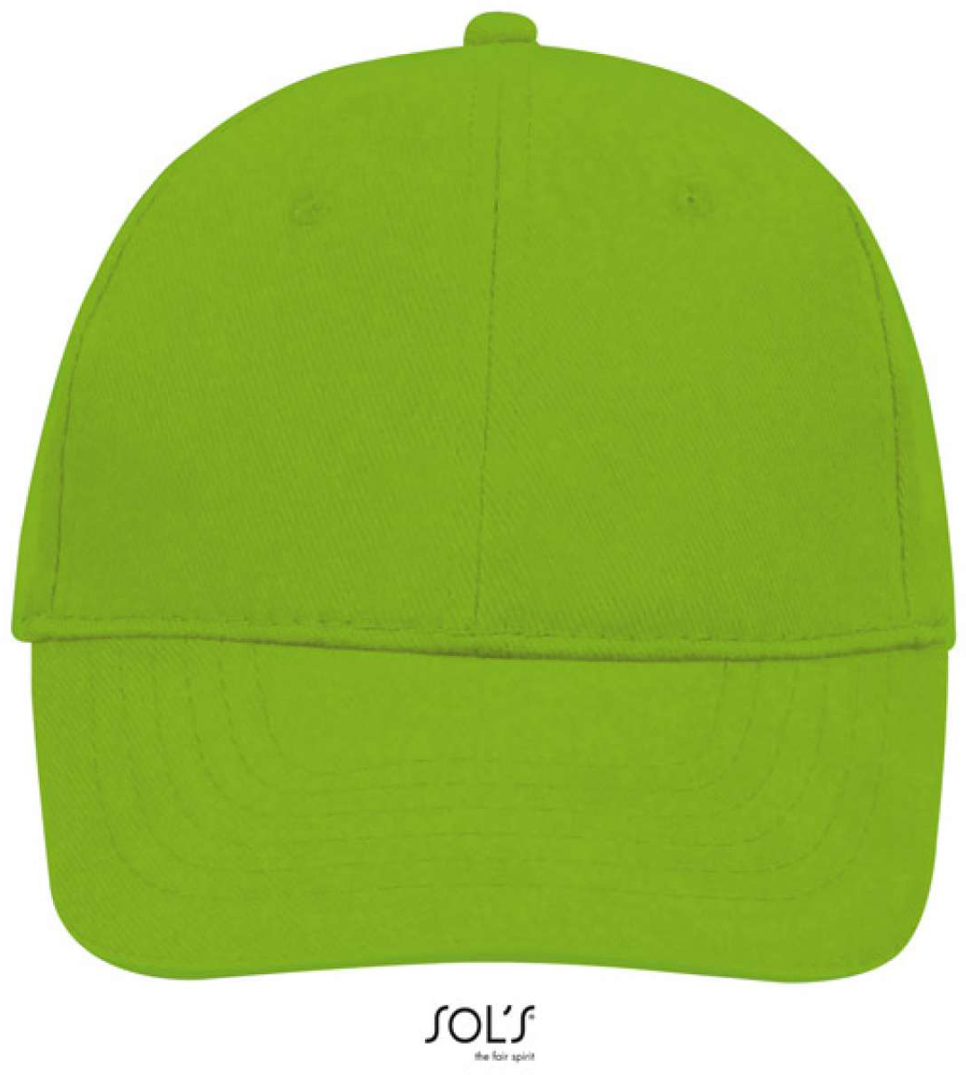 Sol's Buffalo - Six Panel Cap - Sol's Buffalo - Six Panel Cap - Lime