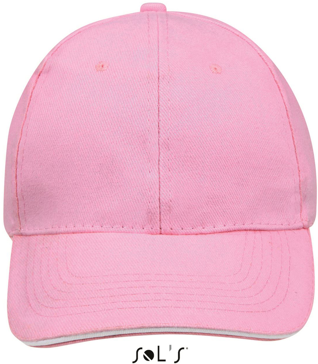 Sol's Buffalo - Six Panel Cap - ružová