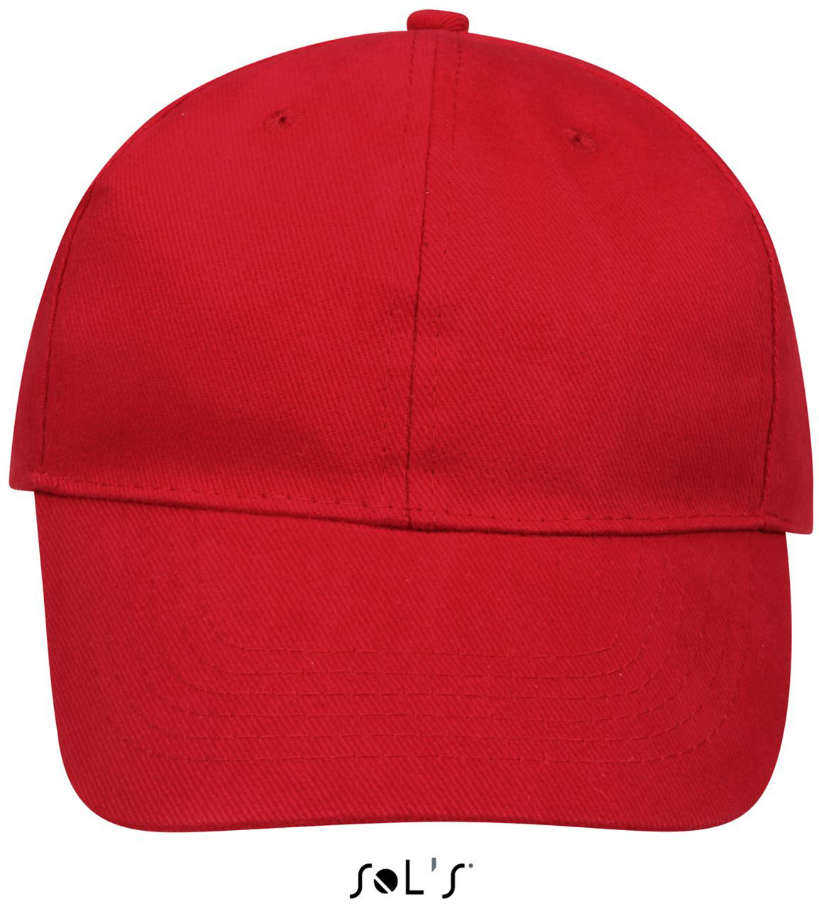 Sol's Buffalo - Six Panel Cap - červená