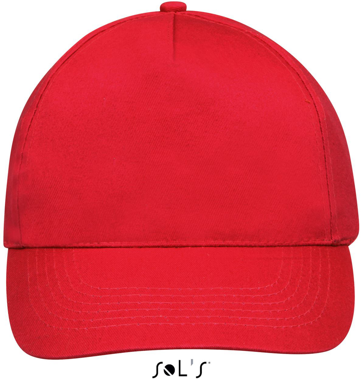 Sol's Sunny - Five Panel Cap - Sol's Sunny - Five Panel Cap - Red