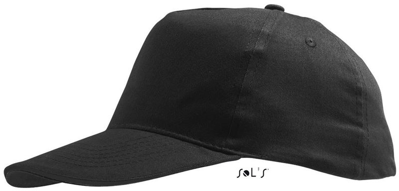 Sol's Sunny Kids - Five Panels Cap - Sol's Sunny Kids - Five Panels Cap - Black