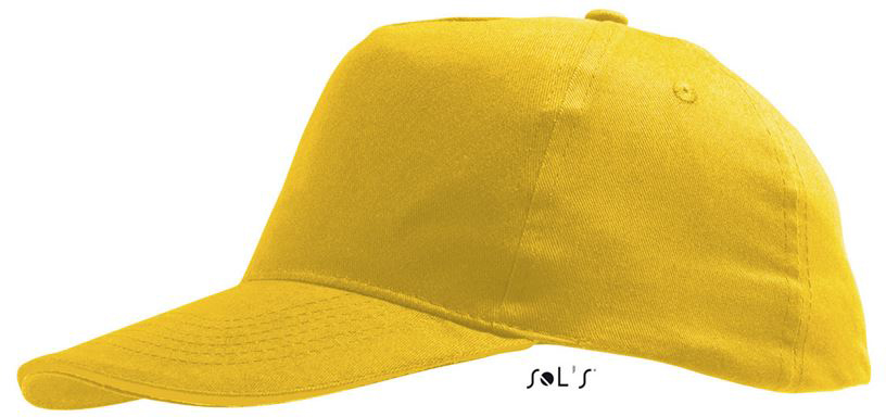 Sol's Sunny Kids - Five Panels Cap - yellow