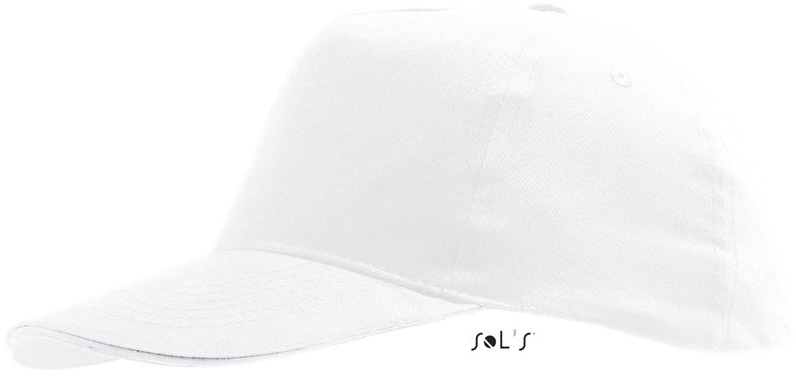 Sol's Sunny Kids - Five Panels Cap - Sol's Sunny Kids - Five Panels Cap - White